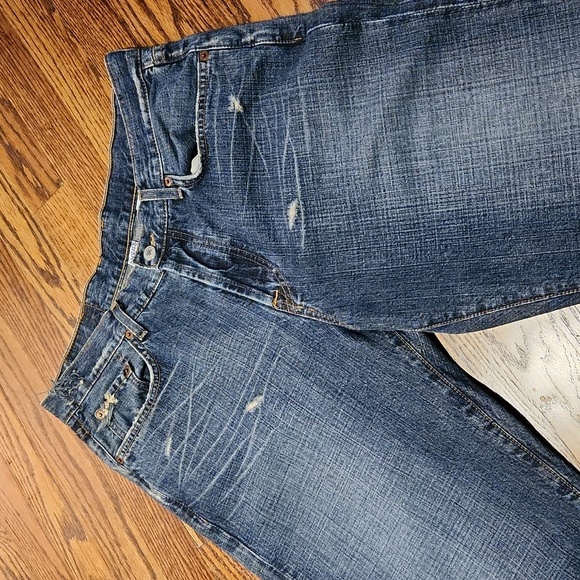 Men’s LUCKY BRAND, Jeans style 181 Bootleg, Button Fly Size 34 denim - Picture 3 of 8